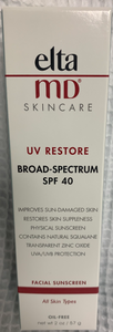 EltaMD UV Restore Broad-Spectrum SPF 40 100% mineral sunscreen 2 oz